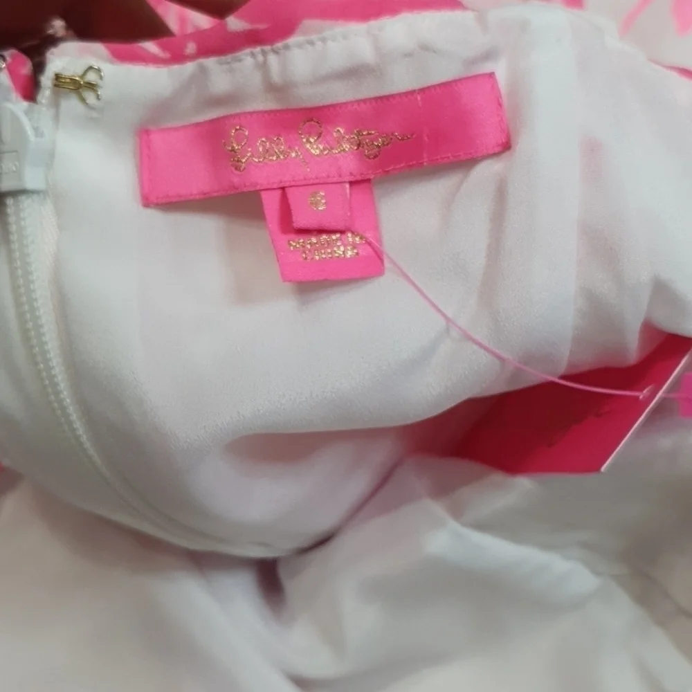 NWT Lilly Pulitzer Ruffled Tier Olive Top